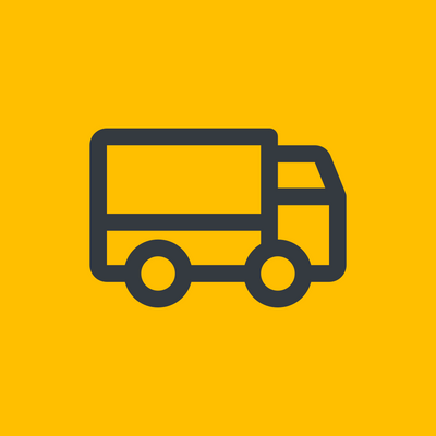 Einbau Logos Versanddienstleister